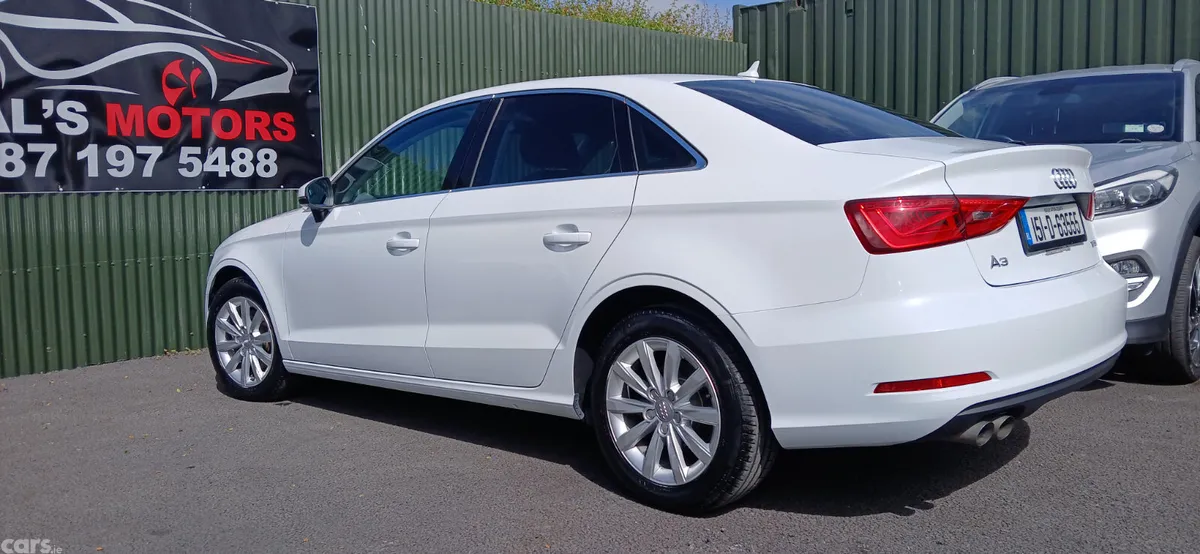 Audi A3 Saloon, Petrol, 2015, White
