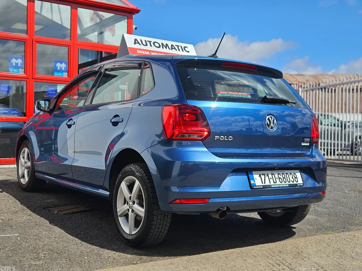 Volkswagen Polo Hatchback, Petrol, 2017, Blue