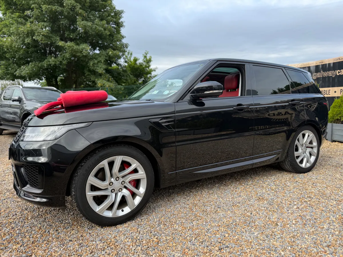 Land Rover Range Rover Sport SUV, Petrol Plug-in Hybrid, 2022, Black