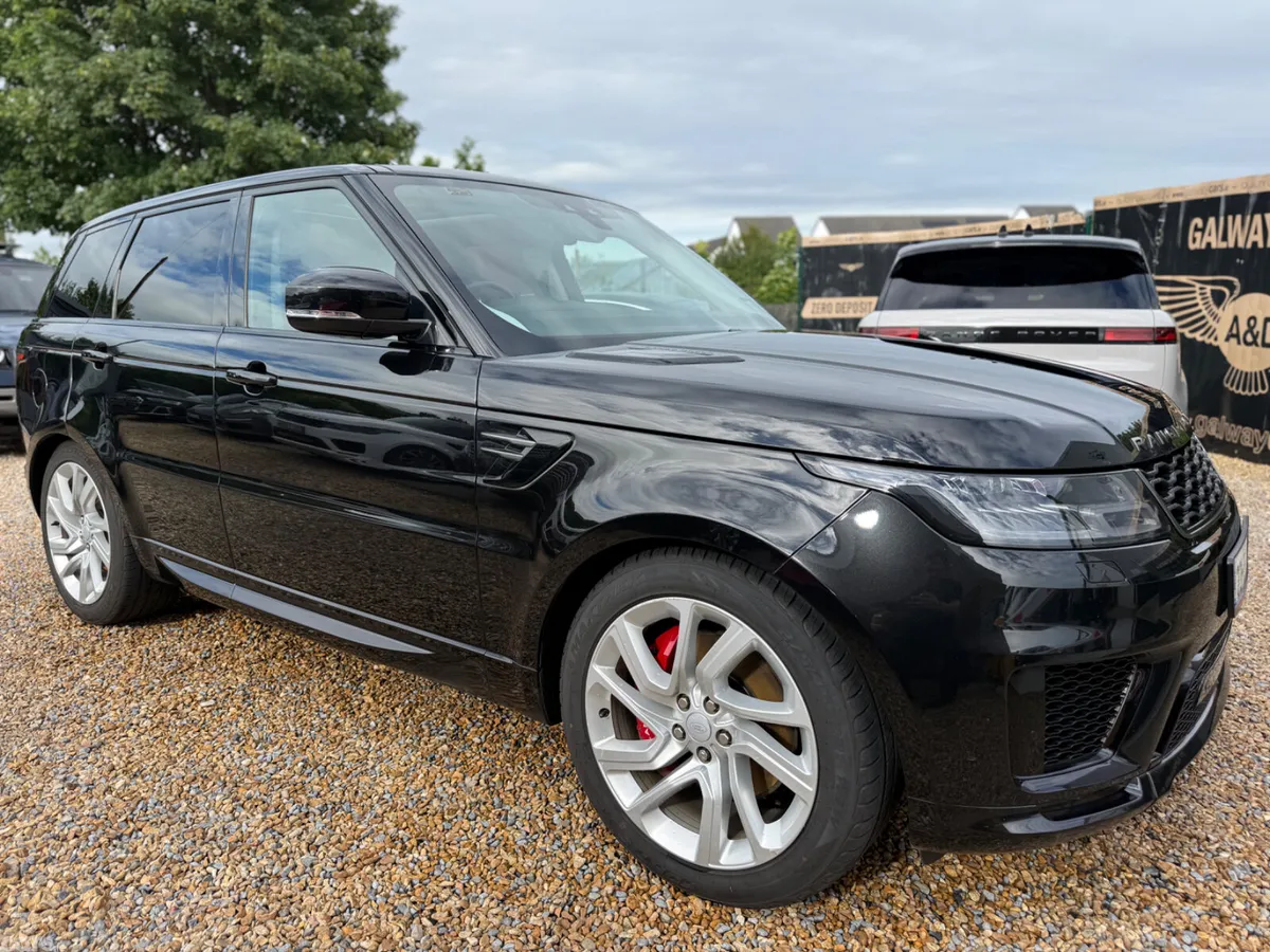 Land Rover Range Rover Sport SUV, Petrol Plug-in Hybrid, 2022, Black