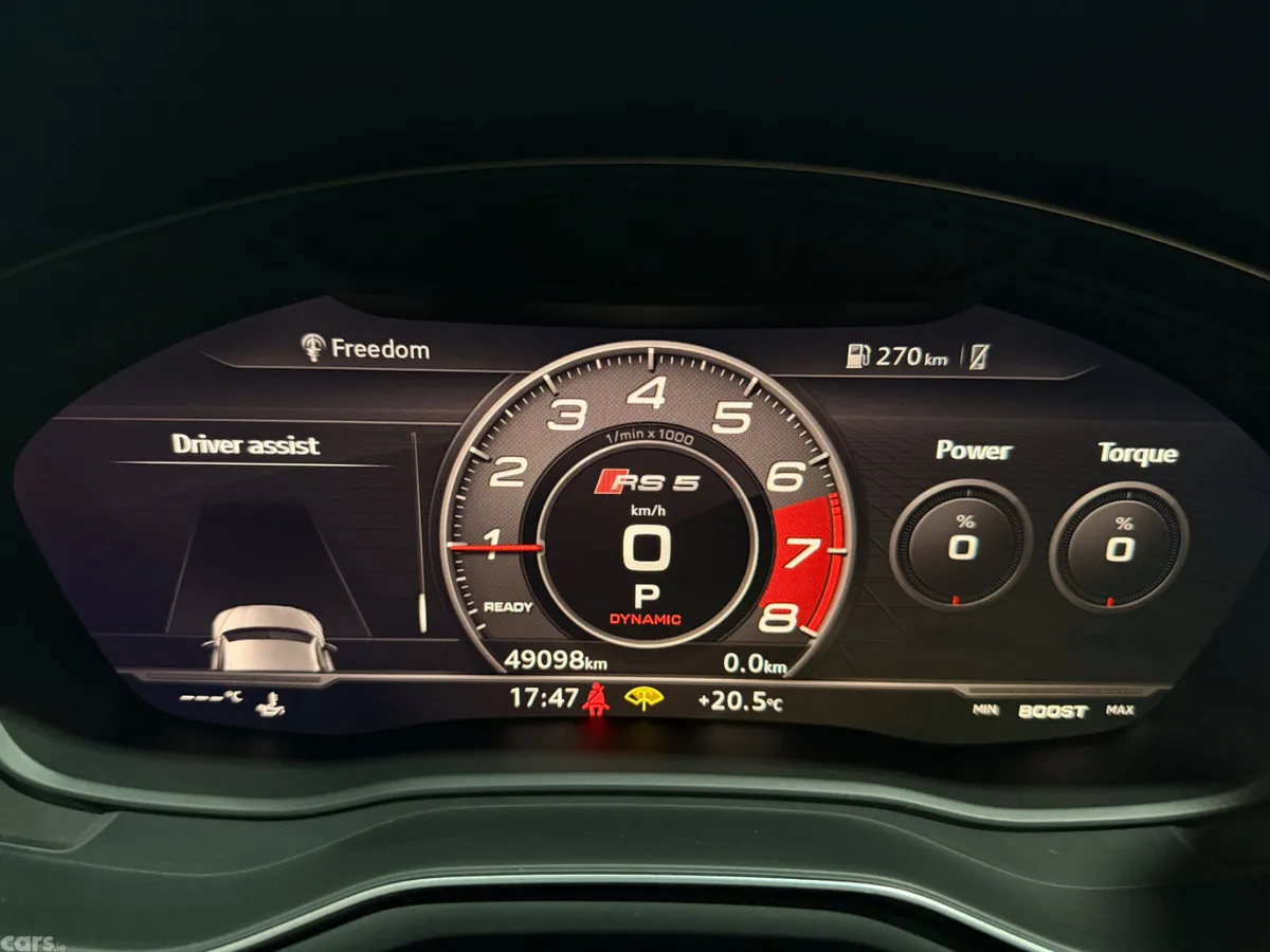 Audi RS5 Hatchback, Petrol, 2019, Grey