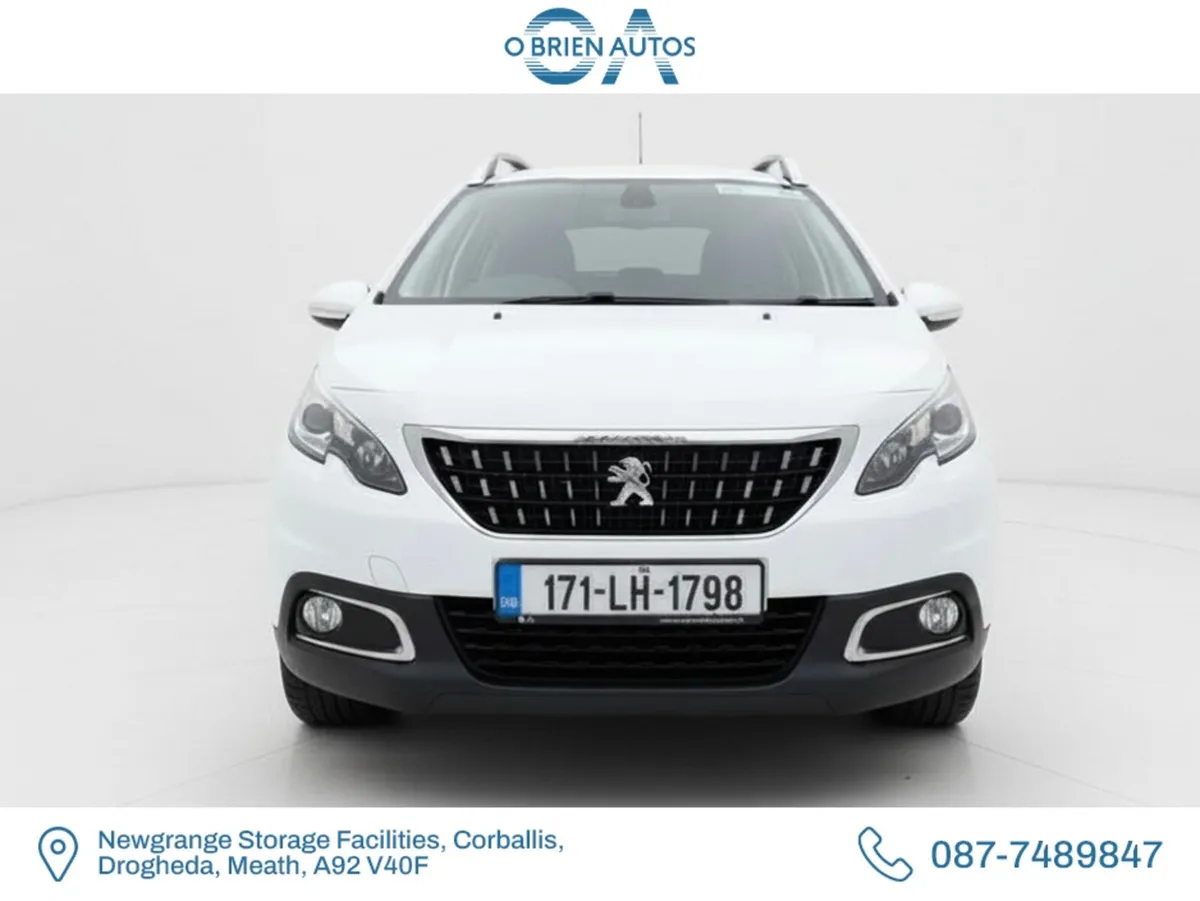 Peugeot 2008 SUV, Diesel, 2017, White