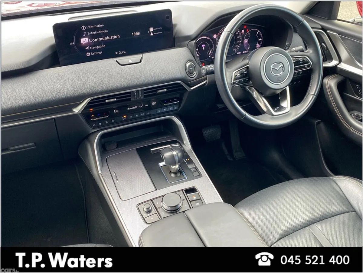 Mazda CX-60 SUV, Petrol Plug-in Hybrid, 2025, Red