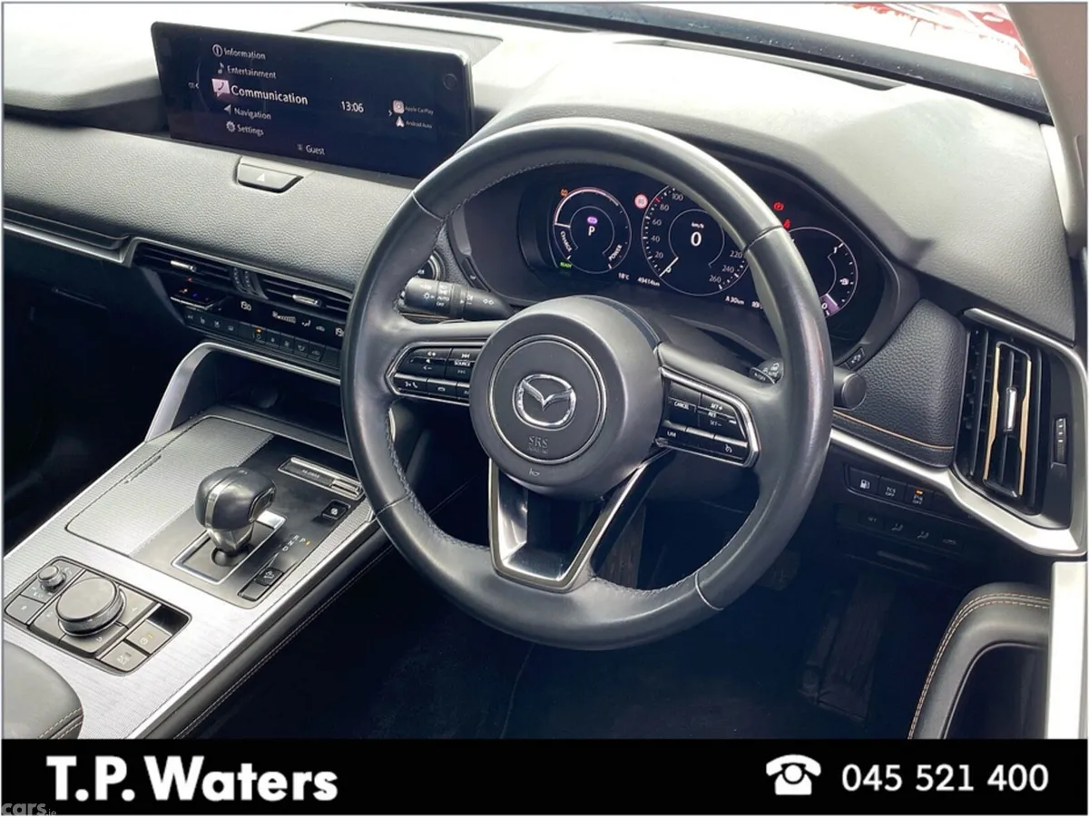 Mazda CX-60 SUV, Petrol Plug-in Hybrid, 2025, Red