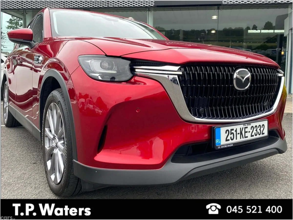 Mazda CX-60 SUV, Petrol Plug-in Hybrid, 2025, Red