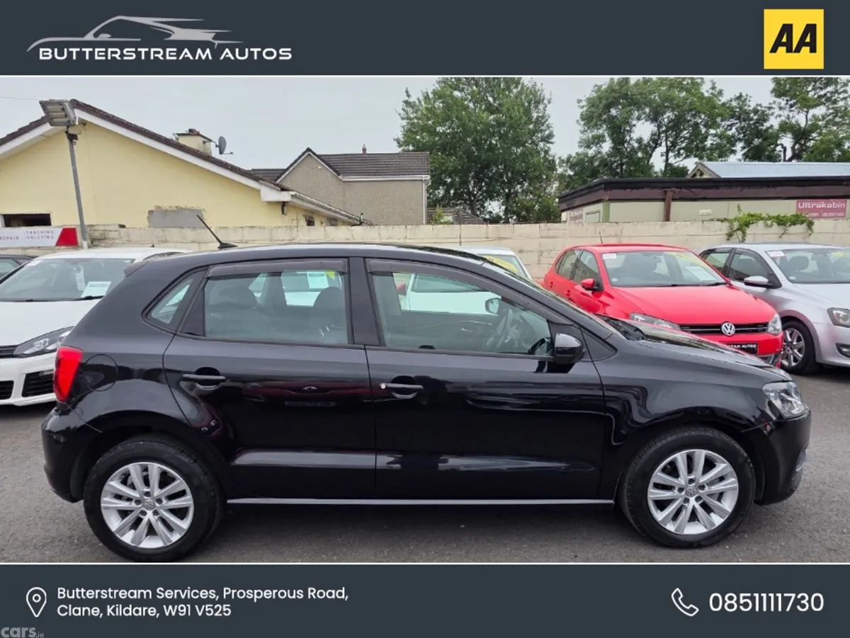Volkswagen Polo Hatchback, Petrol, 2016, Black