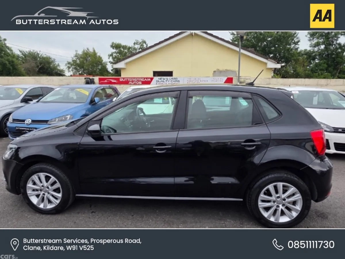 Volkswagen Polo Hatchback, Petrol, 2016, Black