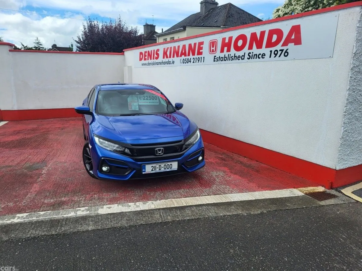 Honda Civic Hatchback, Petrol, 2021, Blue