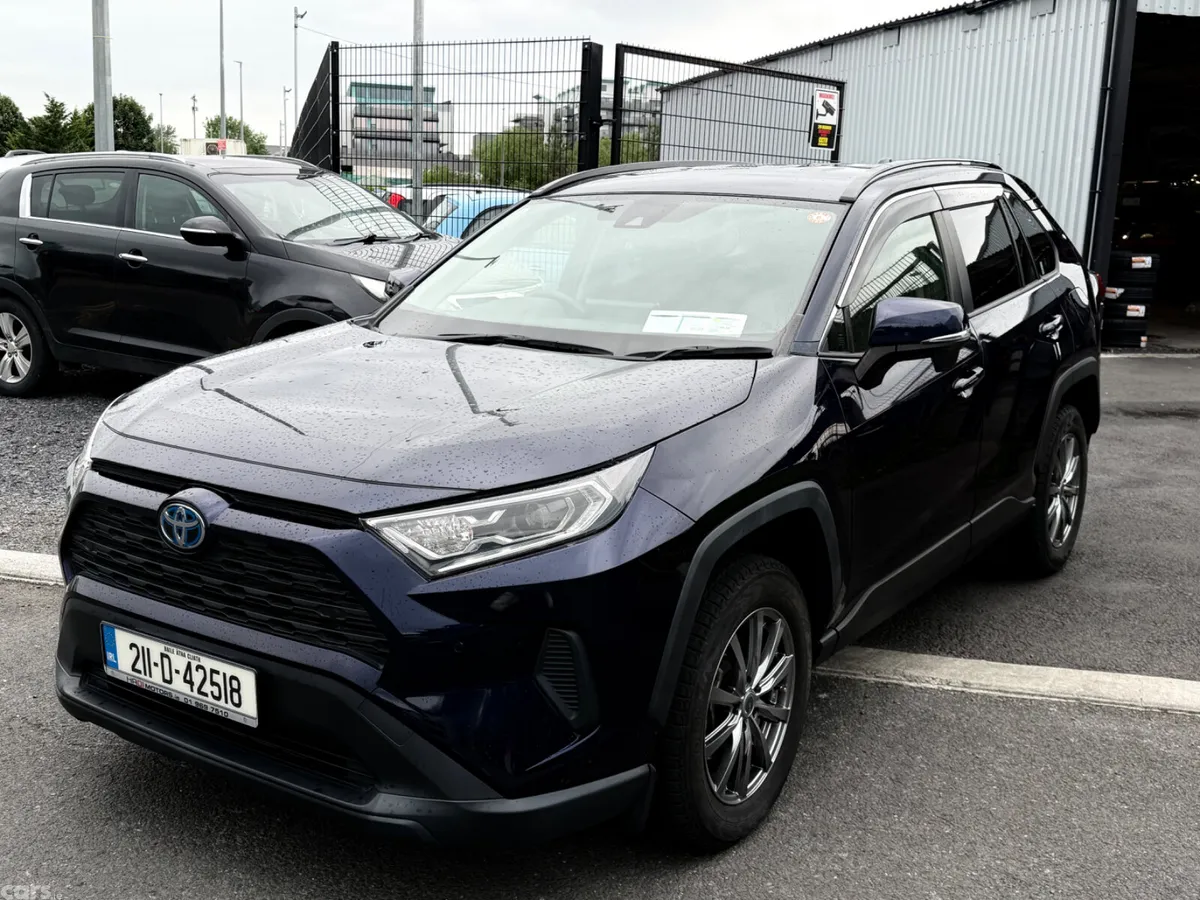Toyota RAV4 SUV, Petrol Hybrid, 2021, Blue