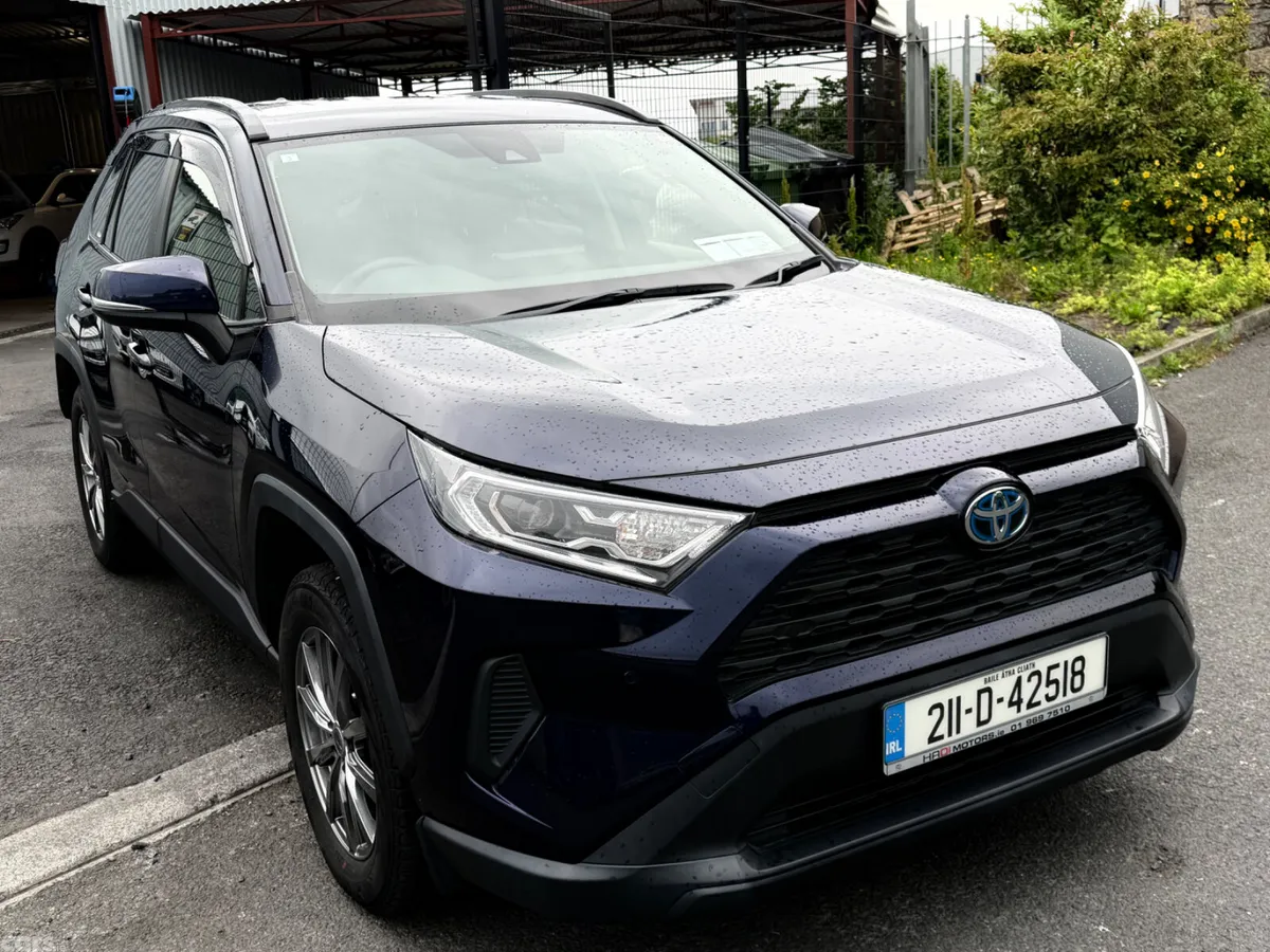 Toyota RAV4 SUV, Petrol Hybrid, 2021, Blue