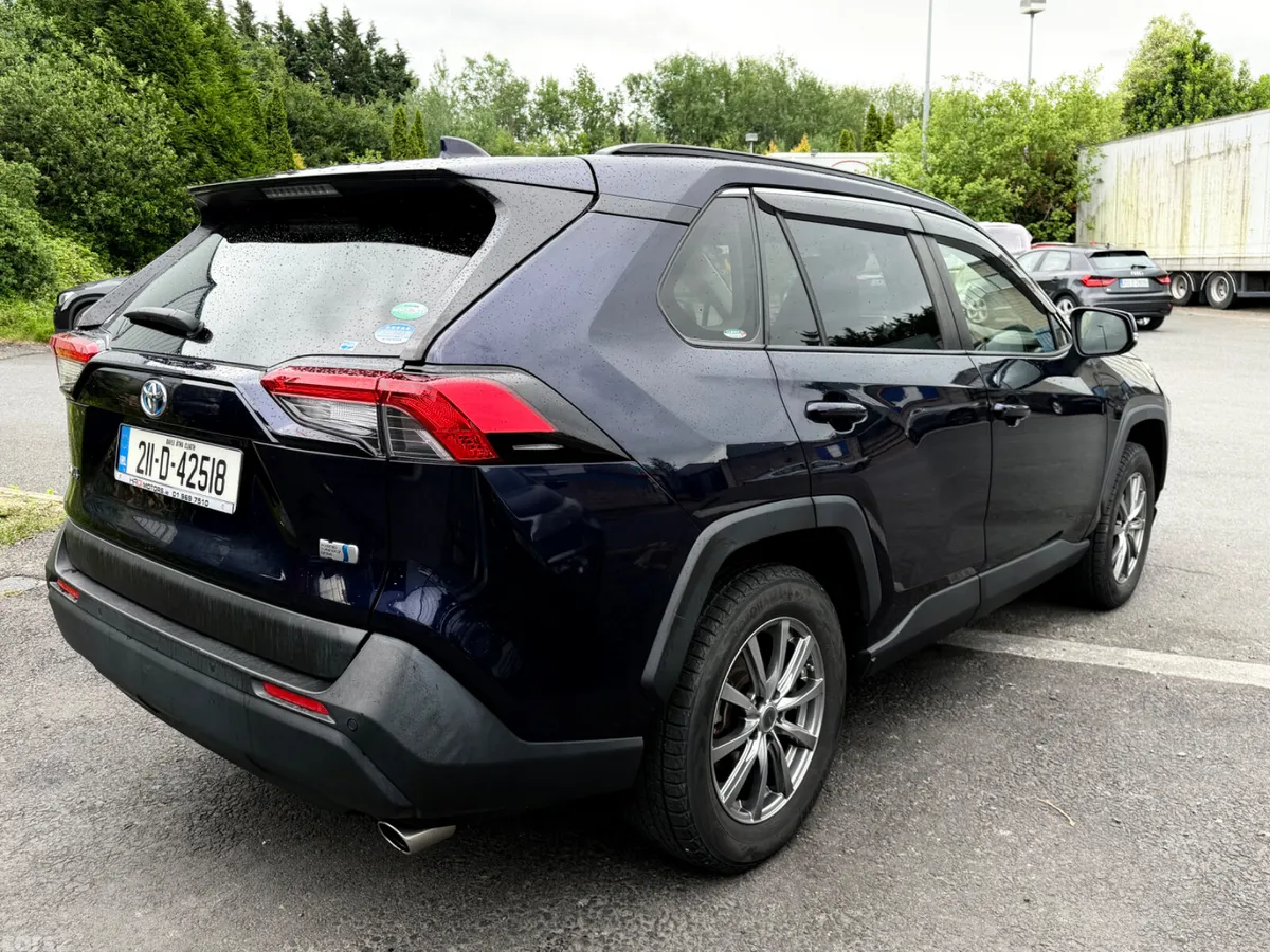 Toyota RAV4 SUV, Petrol Hybrid, 2021, Blue