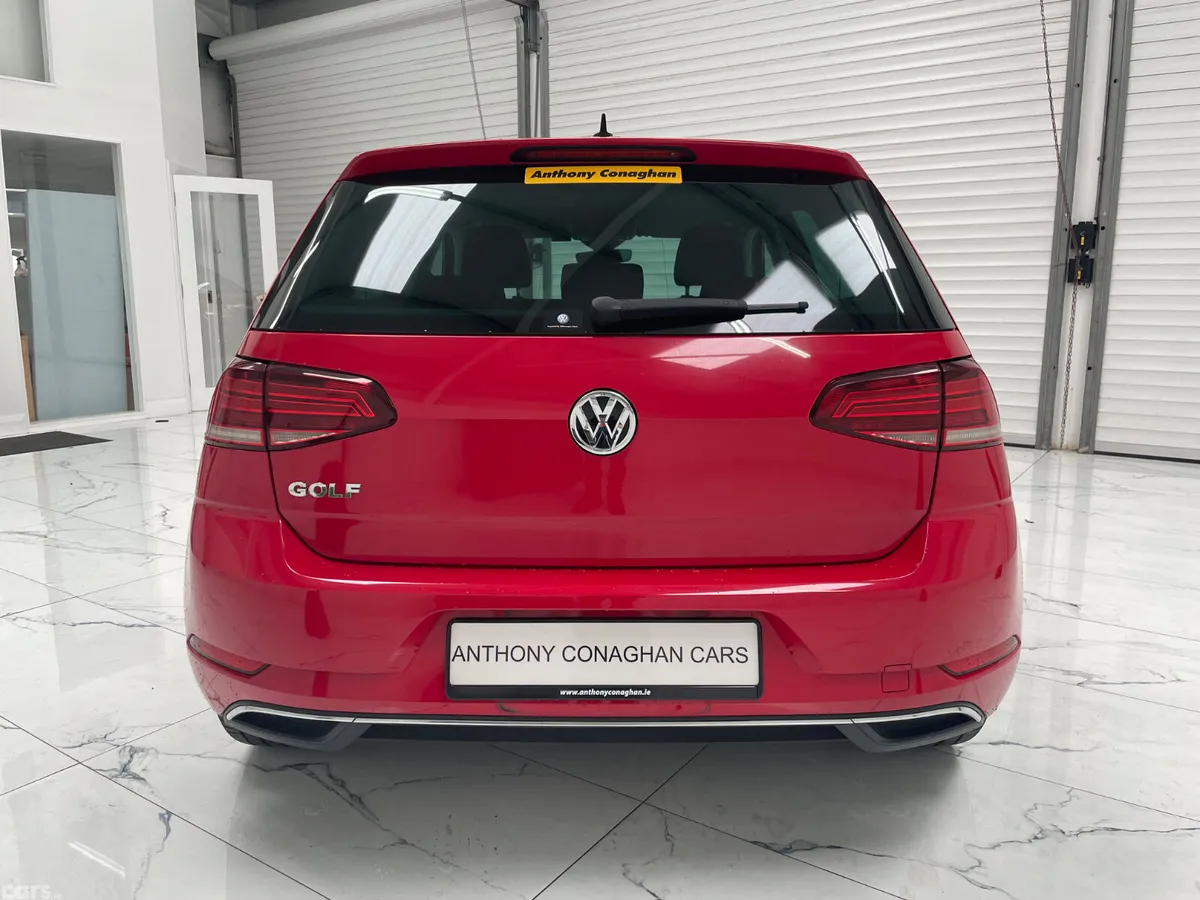 Volkswagen Golf Hatchback, Petrol, 2019, Red