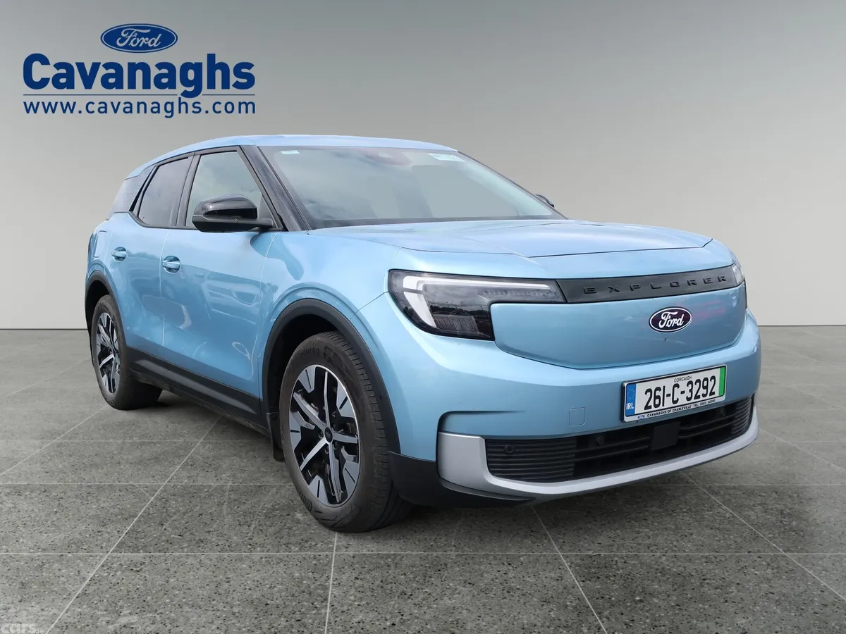 Ford Explorer MPV, Electric, 2026, Blue