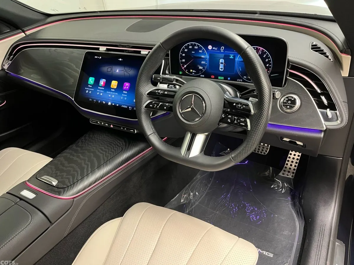 Mercedes-Benz E-Class Saloon, Diesel Plug-in Hybrid, 2024, Blue