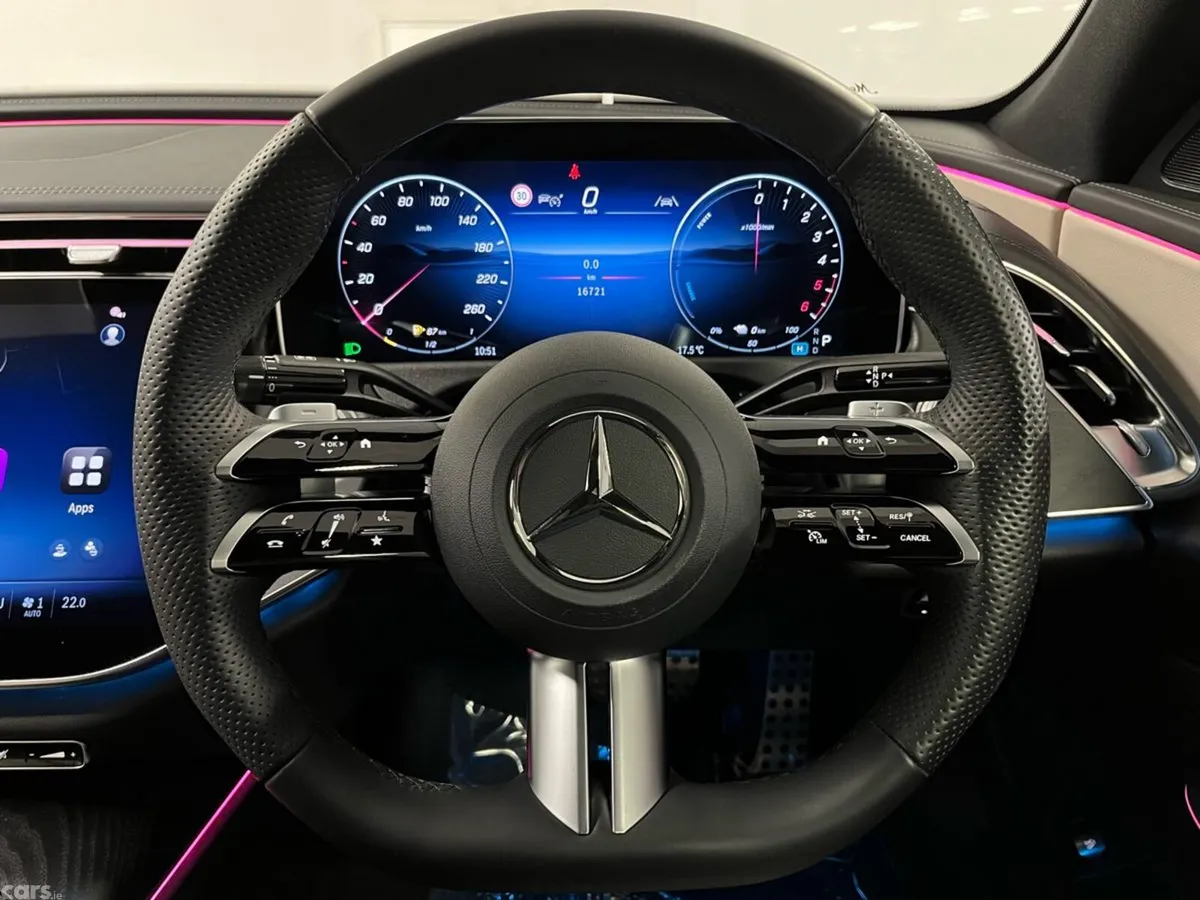 Mercedes-Benz E-Class Saloon, Diesel Plug-in Hybrid, 2024, Blue