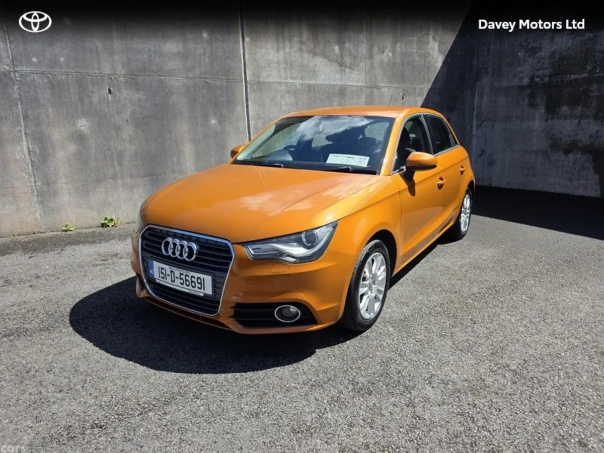 Audi A1 Hatchback, Petrol, 2015, Orange