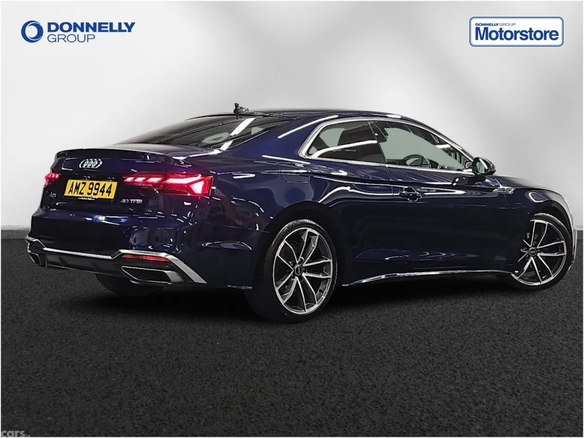 Audi A5 Coupe, Petrol, 2023, Blue