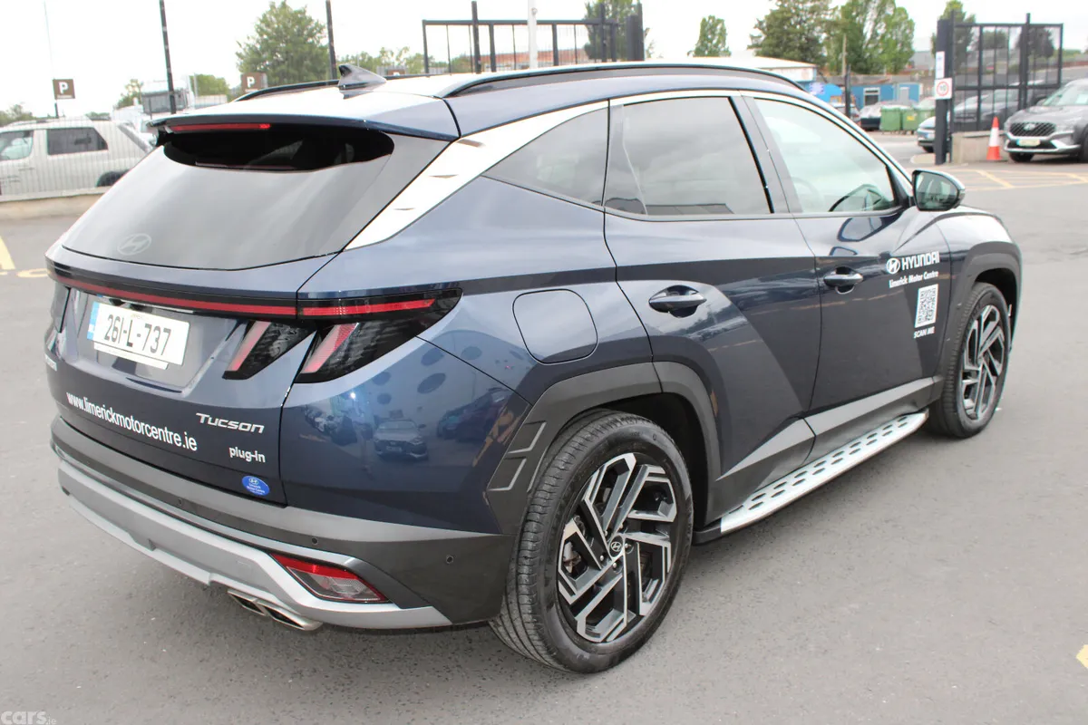 Hyundai Tucson SUV, Petrol Plug-in Hybrid, 2026, Blue