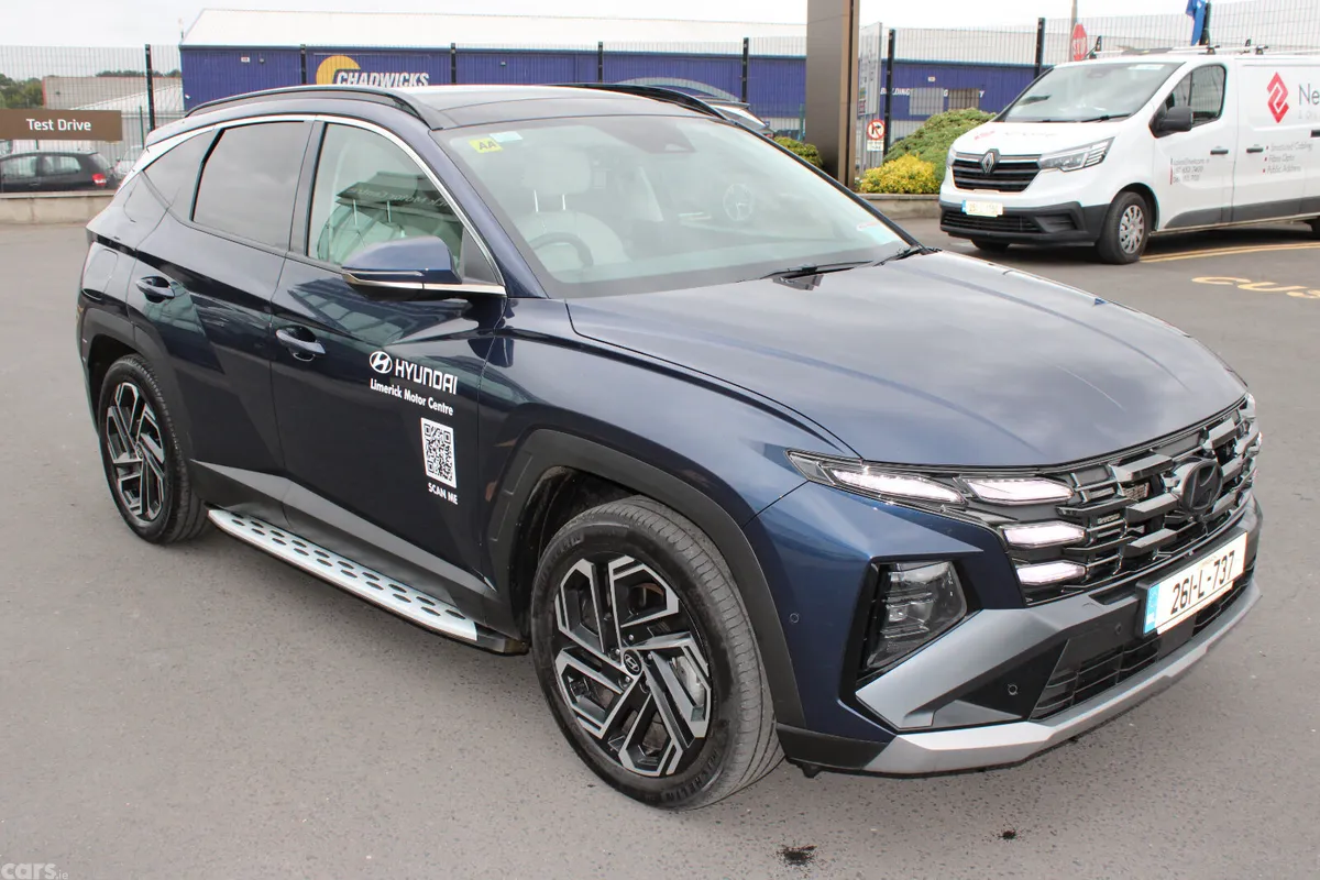 Hyundai Tucson SUV, Petrol Plug-in Hybrid, 2026, Blue
