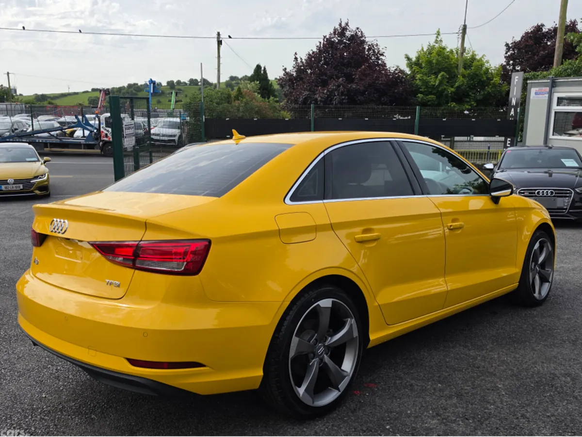 Audi A3 Saloon, Petrol, 2017, Yellow