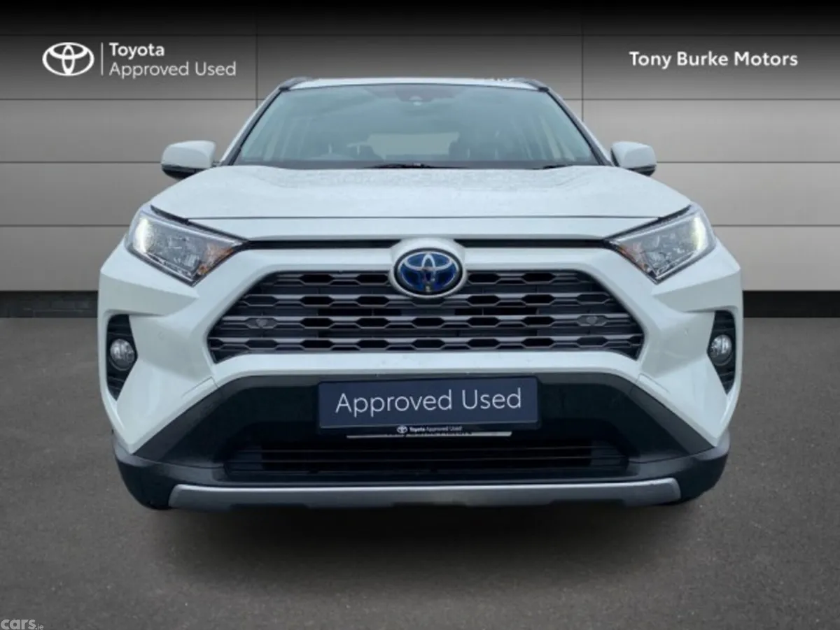 Toyota RAV4 SUV, Petrol Hybrid, 2021, White
