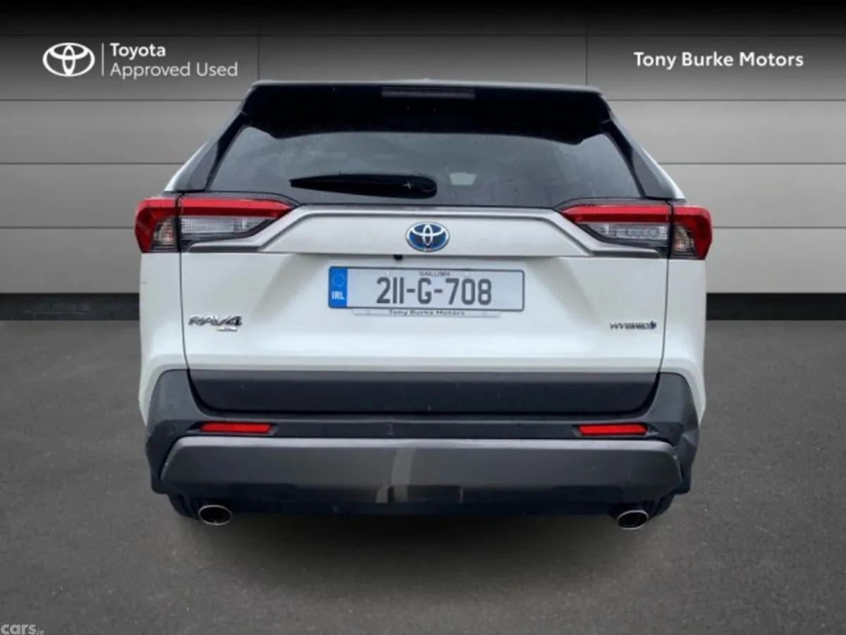 Toyota RAV4 SUV, Petrol Hybrid, 2021, White