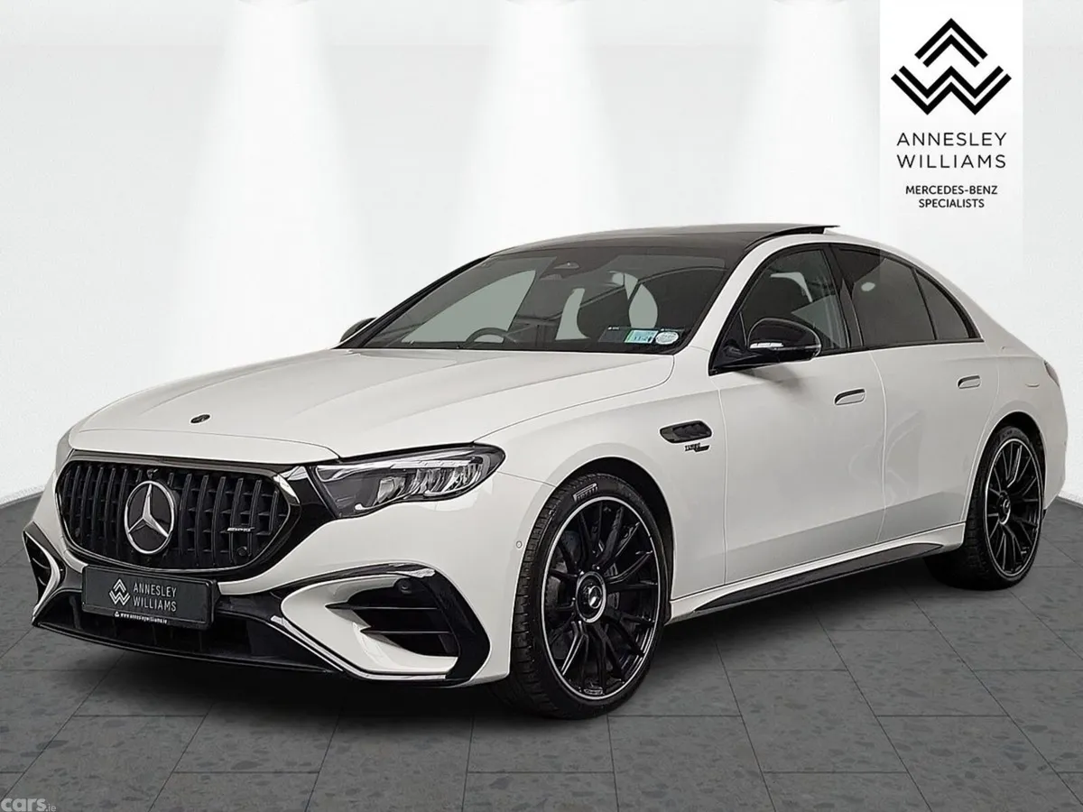 Mercedes-Benz E-Class Saloon, Petrol Plug-in Hybrid, 2025, White