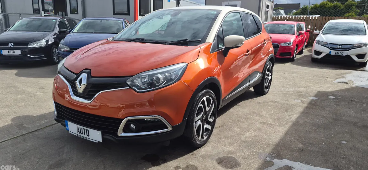 Renault Captur MPV, Petrol, 2015, Orange