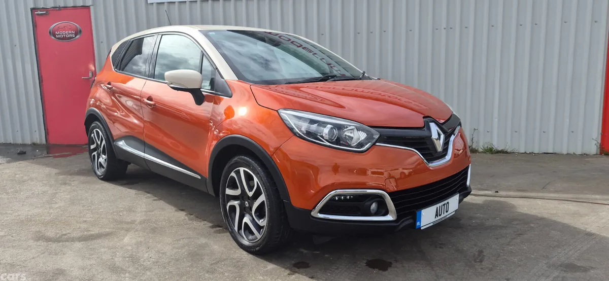 Renault Captur MPV, Petrol, 2015, Orange