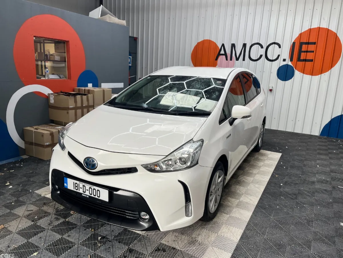 Toyota Prius MPV, Petrol, 2018, White