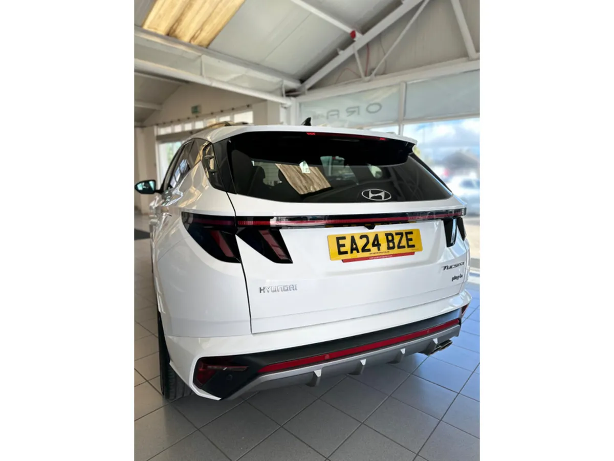 Hyundai Tucson MPV, Petrol Plug-in Hybrid, 2024, White