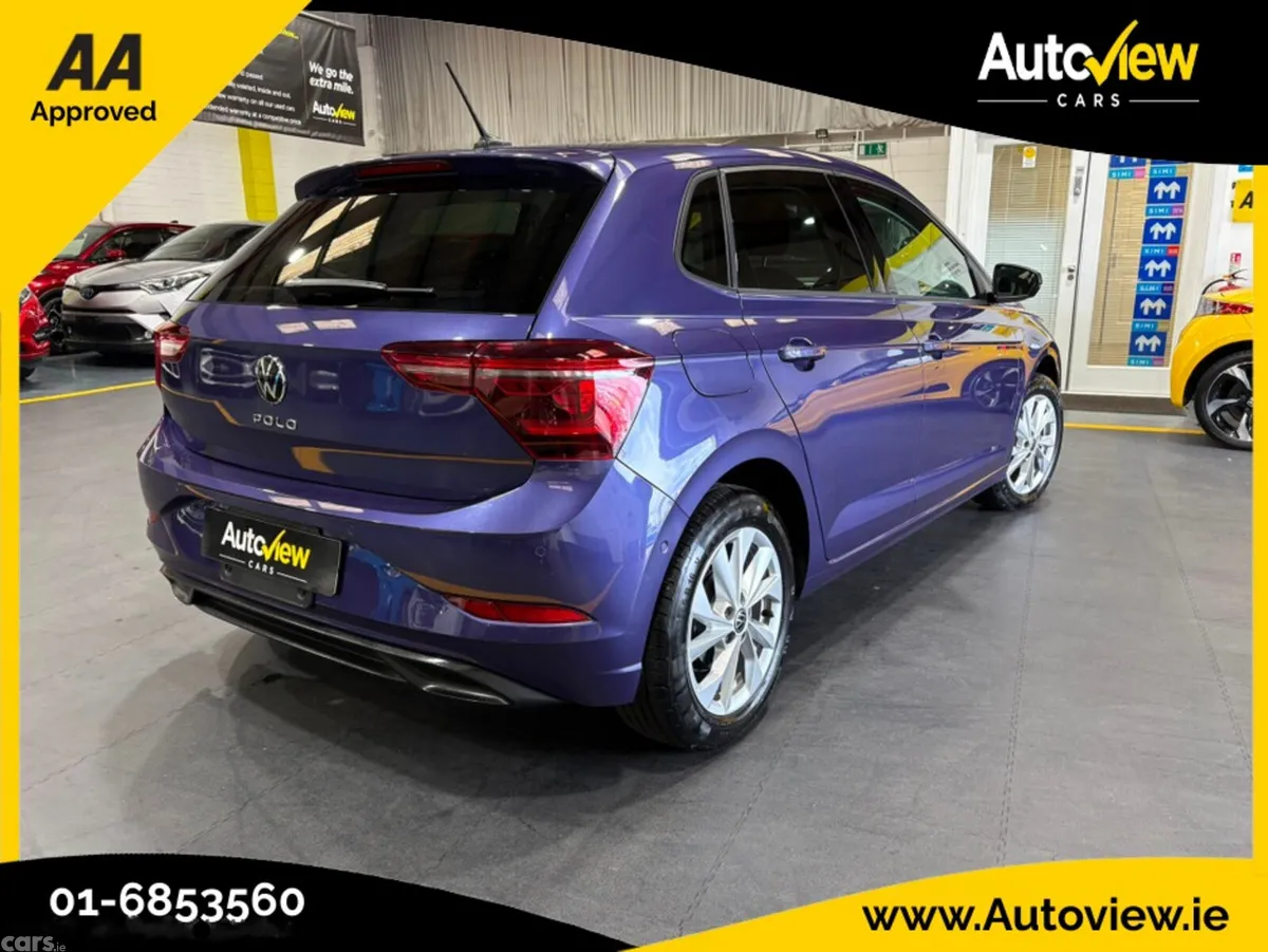 Volkswagen Polo Hatchback, Petrol, 2022, Purple