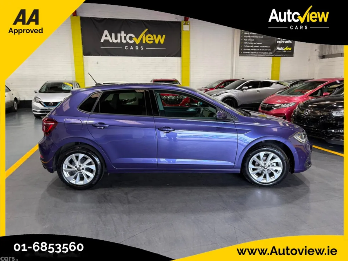 Volkswagen Polo Hatchback, Petrol, 2022, Purple