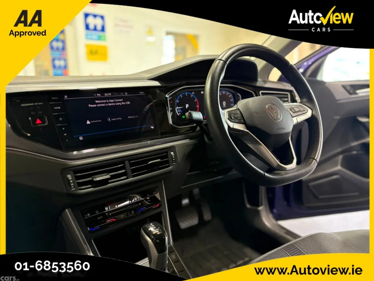 Volkswagen Polo Hatchback, Petrol, 2022, Purple