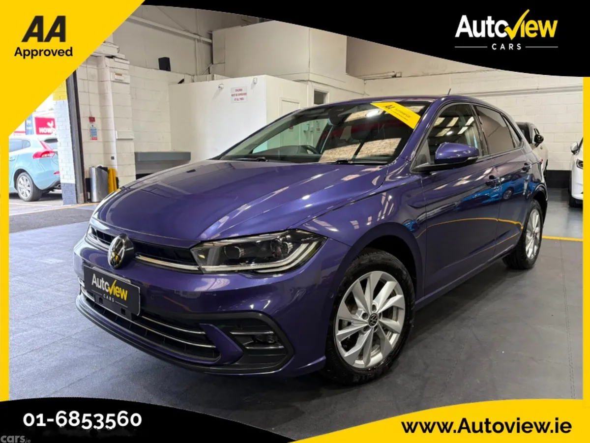 Volkswagen Polo Hatchback, Petrol, 2022, Purple