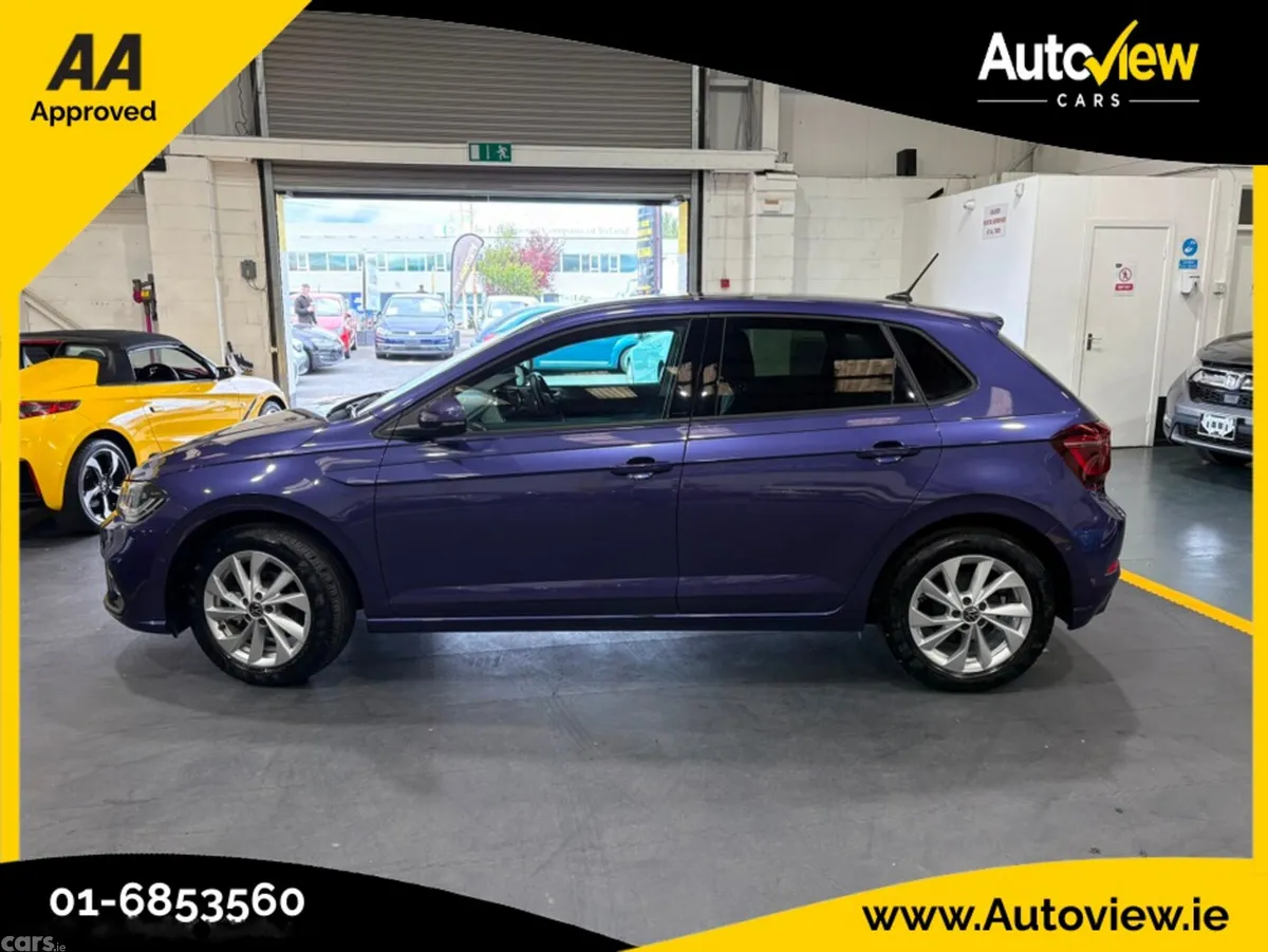 Volkswagen Polo Hatchback, Petrol, 2022, Purple