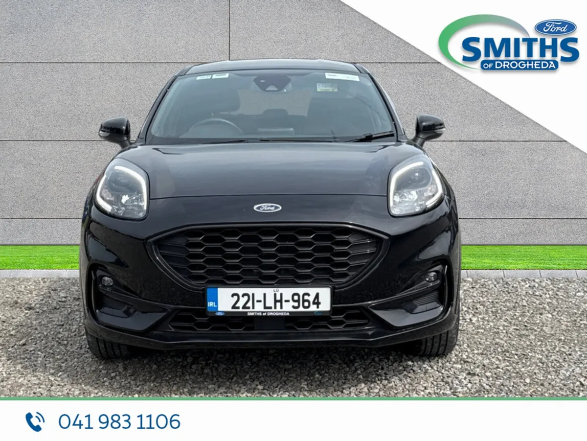 Ford Puma MPV, Petrol Hybrid, 2022, Black