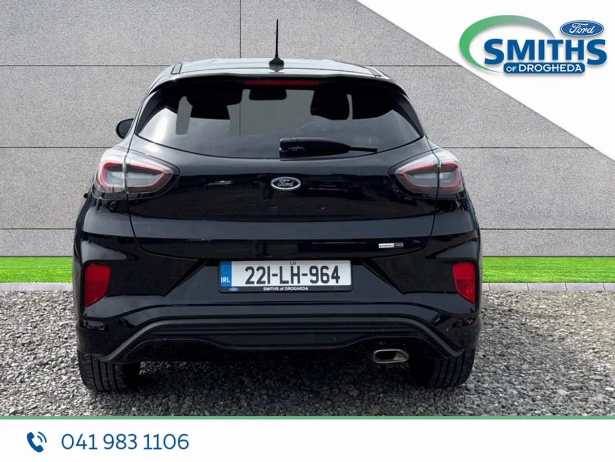 Ford Puma MPV, Petrol Hybrid, 2022, Black