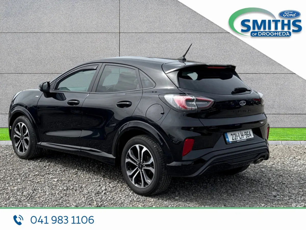 Ford Puma MPV, Petrol Hybrid, 2022, Black