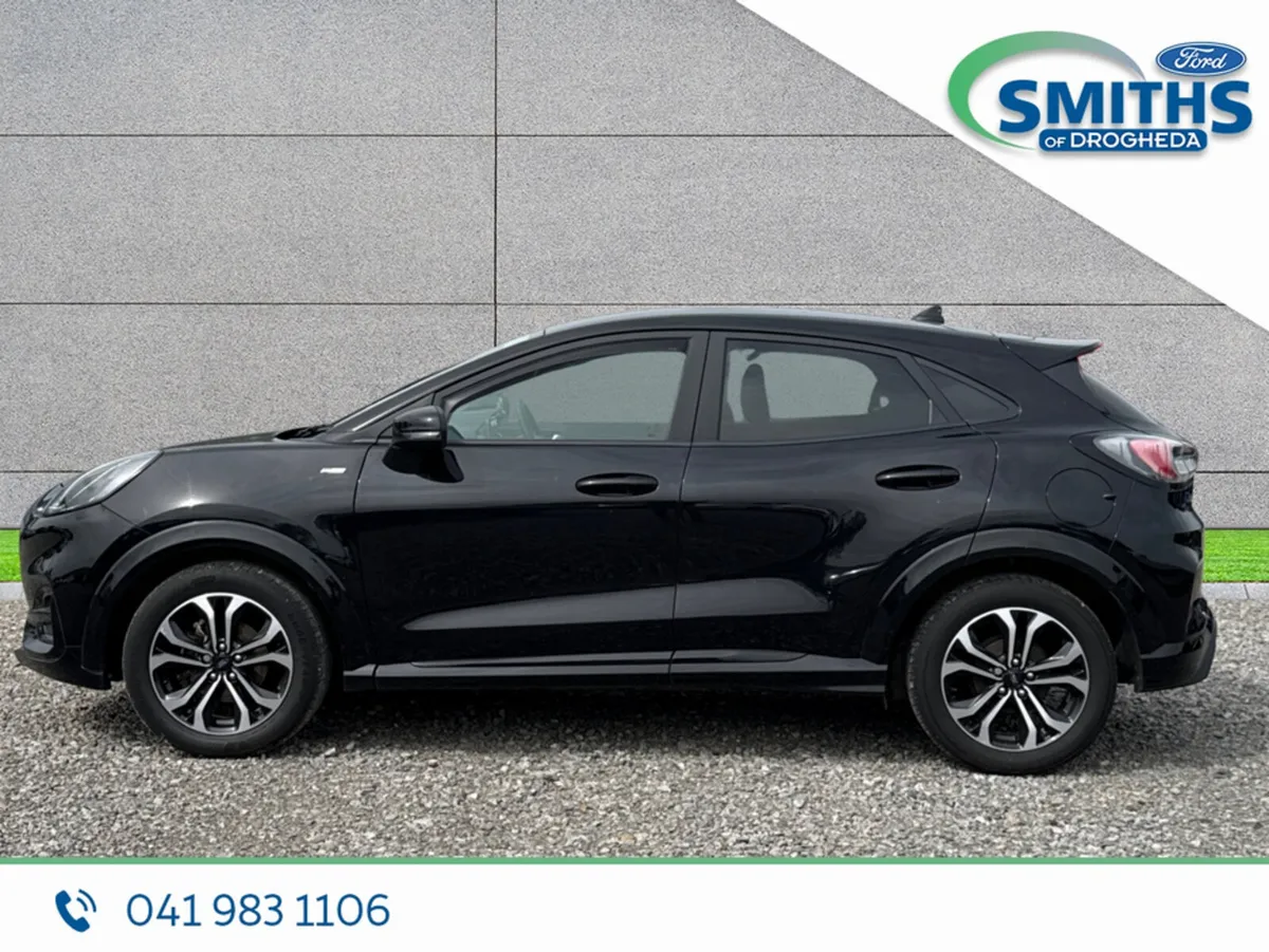 Ford Puma MPV, Petrol Hybrid, 2022, Black