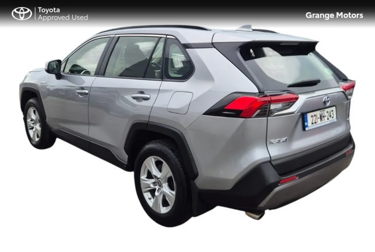 Toyota RAV4 SUV, Petrol Hybrid, 2022, Silver