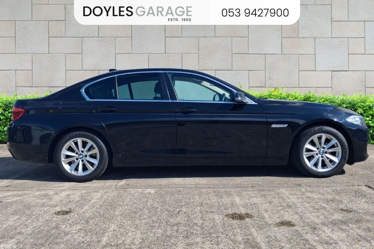 BMW 5-Series Saloon, Diesel, 2014, Black