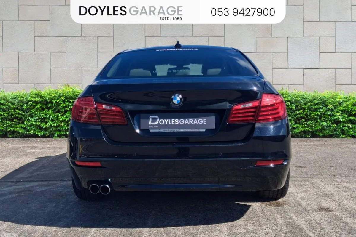BMW 5-Series Saloon, Diesel, 2014, Black