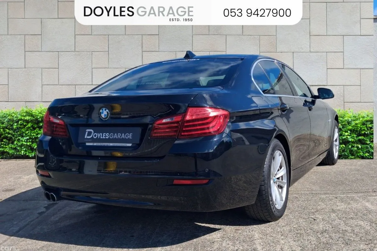 BMW 5-Series Saloon, Diesel, 2014, Black