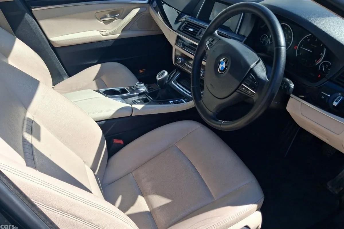 BMW 5-Series Saloon, Diesel, 2014, Black