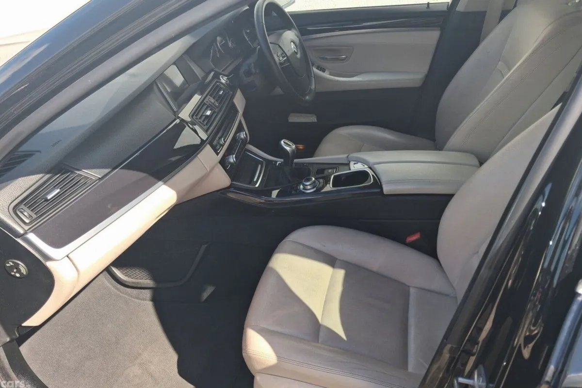 BMW 5-Series Saloon, Diesel, 2014, Black