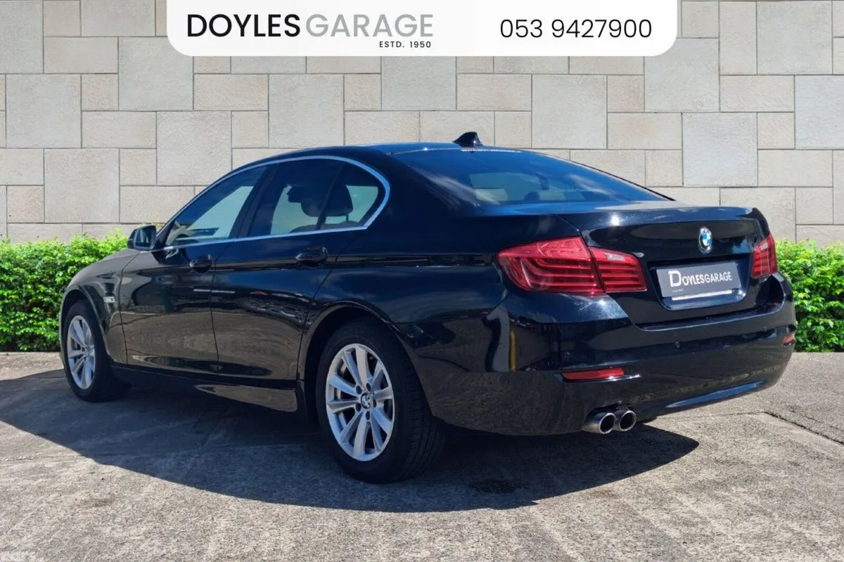 BMW 5-Series Saloon, Diesel, 2014, Black
