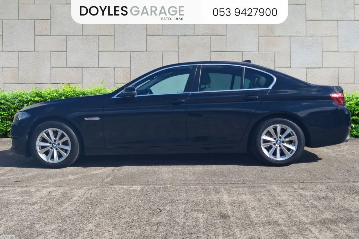 BMW 5-Series Saloon, Diesel, 2014, Black