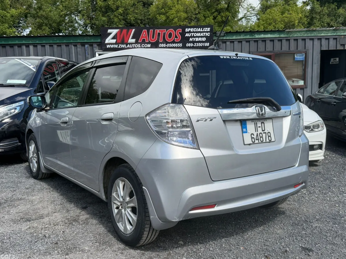Honda Fit Hatchback, Petrol Hybrid, 2011, Silver