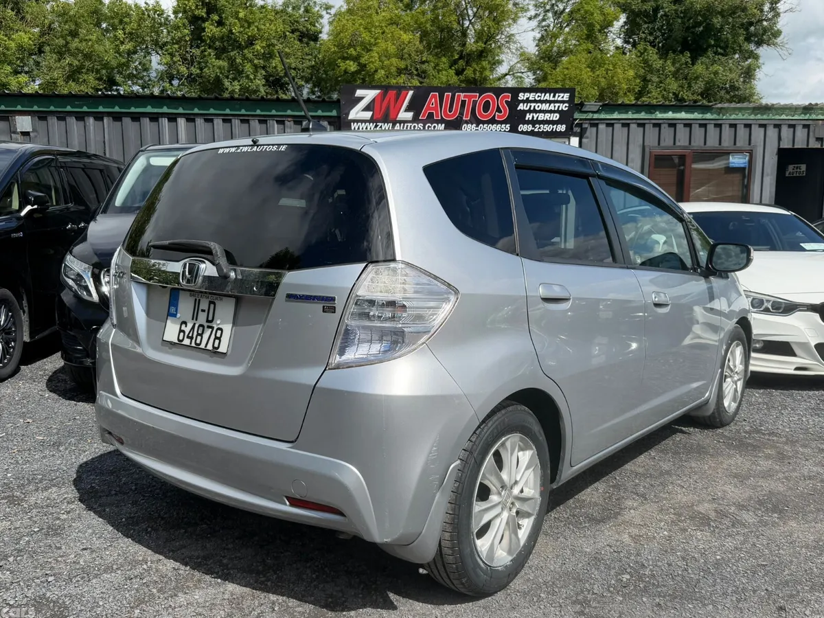 Honda Fit Hatchback, Petrol Hybrid, 2011, Silver
